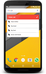 NOTES, ALARMS & TASKS Screenshot