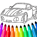 Cars Coloring & Drawing Game