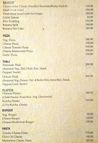 Deepali Restaurant menu 1