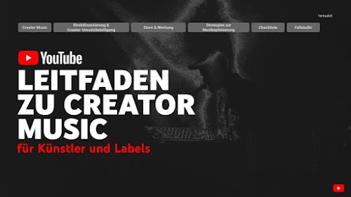 Leitfaden zu Creator Music für Künstler und Labels