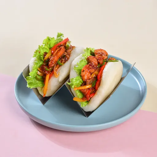 Chilli Chicken (Open Bao)