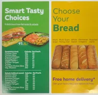 Subway menu 1