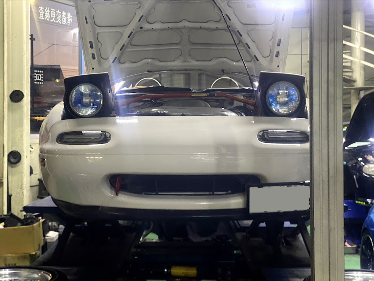 ロードスターのユーノスロードスター・naロードスター・車検に関するカスタム事例の投稿画像2枚目