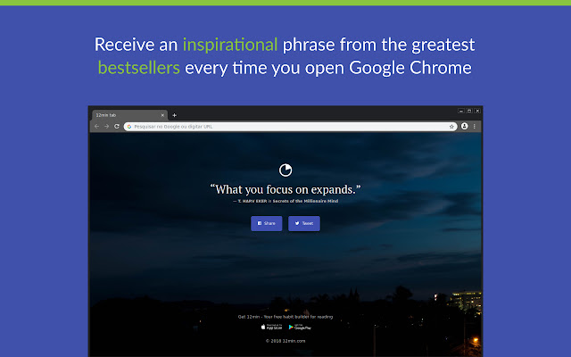 12min Tab chrome extension