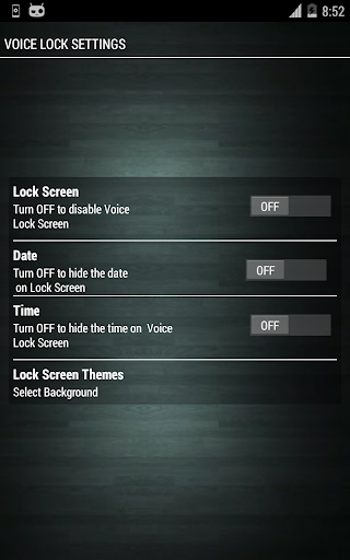 Voice Lock - Home Screen Lock