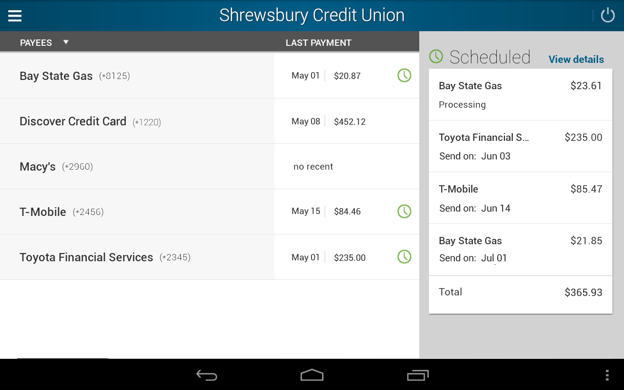 Shrewsbury Credit Union Android Apps On Google Play