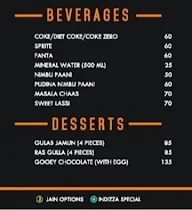 Indizza - The Delivery Kitchen menu 7