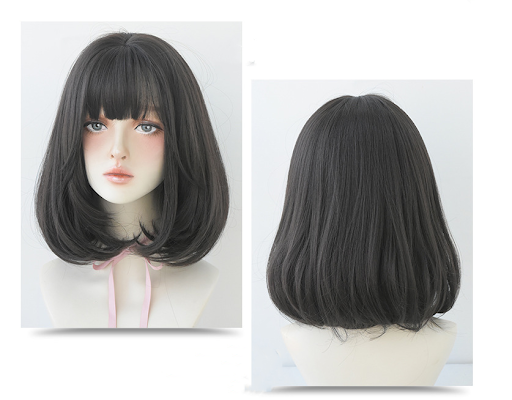 Title 7, Pear Flower Head Shoulder-Length Hair Set for a...