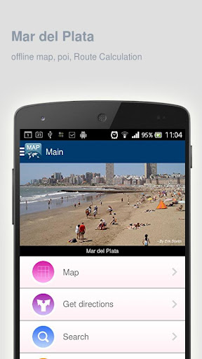 Mar del Plata Map offline