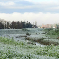 La brina sul fiume di 