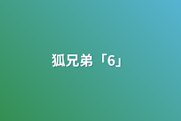 狐兄弟「6」