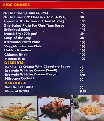 Wooddy Jhone's Pizza menu 