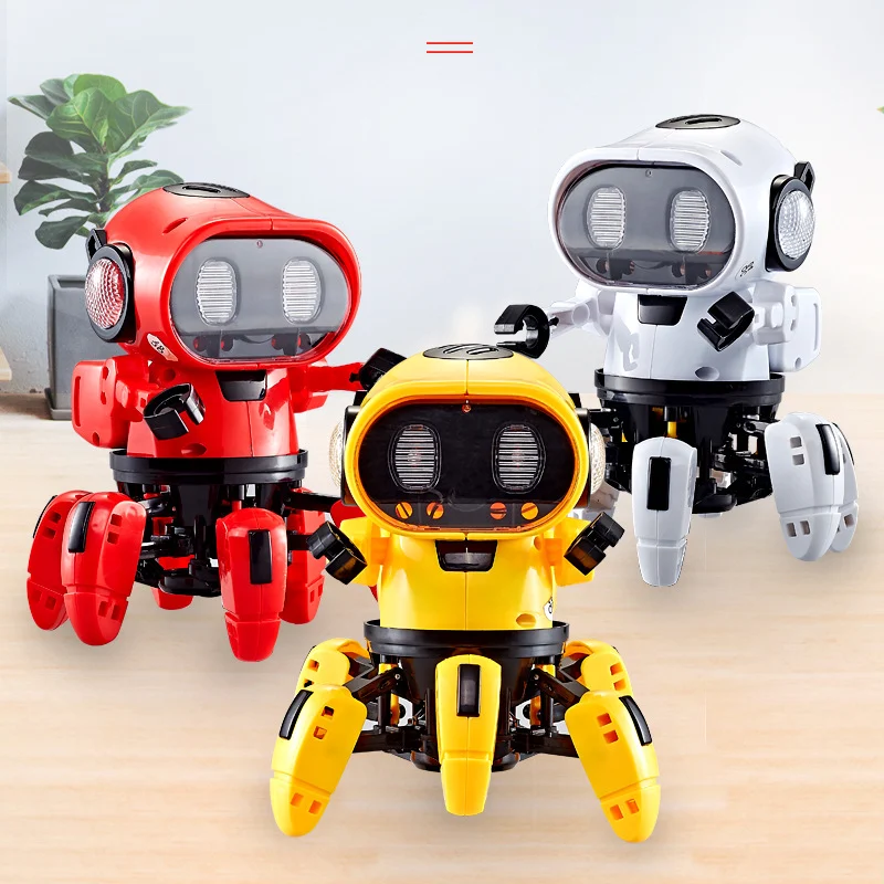 Dans Eden Elektrikli Yürüyen Robot Titreşimli Patlama. Her yaş için eğlence, hareket ve heyecan dolu bir deneyim sunar.