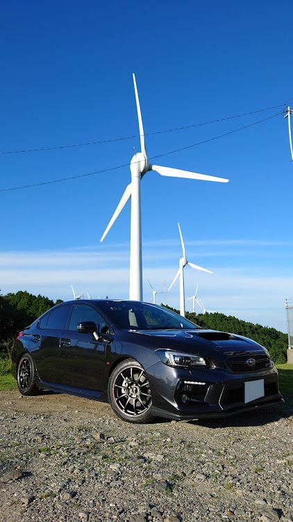 WRX S4の猛暑日・ドライブ・ホイール交換・梅雨明け・車写活に関するカスタム事例の投稿画像3枚目