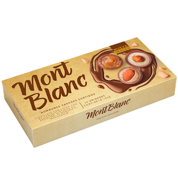 Chocolate Montblanc Bombones Surtidos Caja x 12 und  