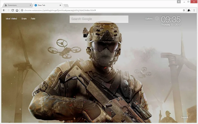 Call Of Duty Wallpapers Hd New Tab Cod Themes Hd