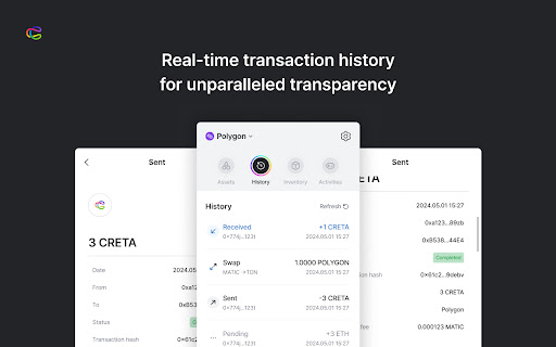 Creta Wallet screenshot 3