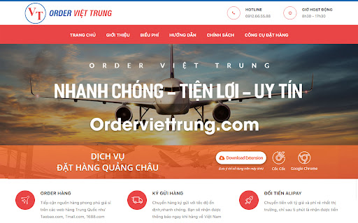 Công cụ đặt hàng - Orderviettrung.com