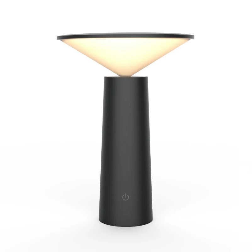 Lampada Rotante Testa Luce Tre Colori Ricarica Touch Per un'illuminazione personalizzata. Design moderno e comandi intuitivi per un'esperienza unica.