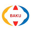 Baku Offline Map and Travel Gu icon