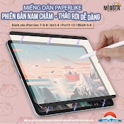 [Made In Japan] Dán Màn Hình Ipad Paperlike Nam Châm - Hỗ Trợ Tháo Rời Dễ Dàng Cho Ipad