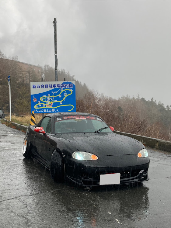ロードスターのB.S.R・走れるシャコタン・富士山五合目・RTMS Single wiper linkage lot No.18に関するカスタム事例の投稿画像7枚目