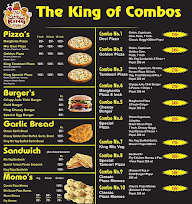 The King Of Combos menu 1