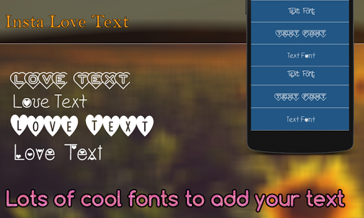 Love Text on Picture Editor