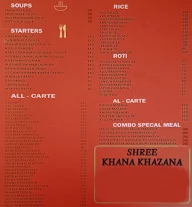 Shree Khana Khazana menu 6