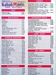 Kabab Magic menu 5