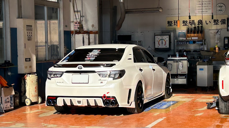 マークX G'sの12ヶ月点検に関するカスタム事例の投稿画像1枚目