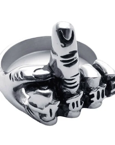 Kreativer Alloy Finger Ring Einziga - 0