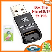 [Chính Hãng - Ảnh Thật] Đầu Đọc Thẻ Nhớ Siyoteam Sy - T98 Microsd/ Tf/ Micro Sdhc/ Micro Sdxc