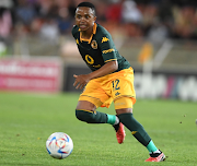 Kaizer Chiefs player Nkosingiphile Ngcobo during the DStv Premiership match against Sekhukhune United at Peter Mokaba Stadium on December 30 2023.