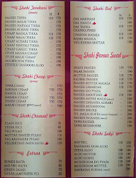 Bhature Shature menu 1