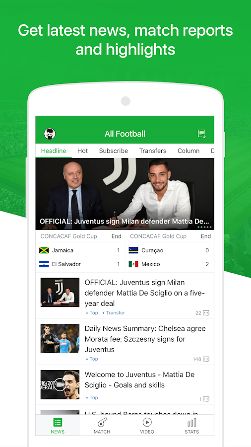 All Football - Live Score, Soccer News, Videos - Android Apps on Google