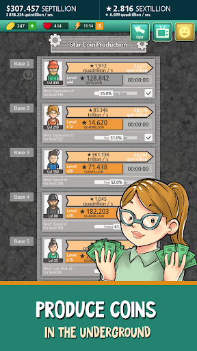 Code Triche Sky Tower Tycoon - Your idle adventure  APK MOD (Astuce) screenshots 6