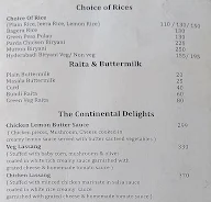 The Village Cafe & Restaurant menu 4