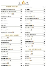 STOVE - The Vegetarian Kitchen menu 8