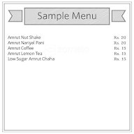 Vijay Amrut Chaha menu 1