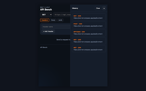 API Bench - Quick REST API Tester screenshot 5