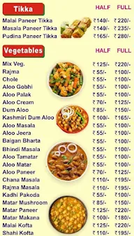 Gaurav Restaurant menu 4