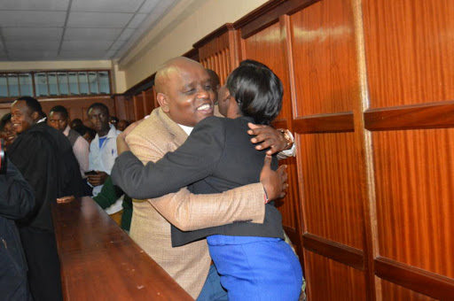 Jacque Maribe and Dennis Itumbi