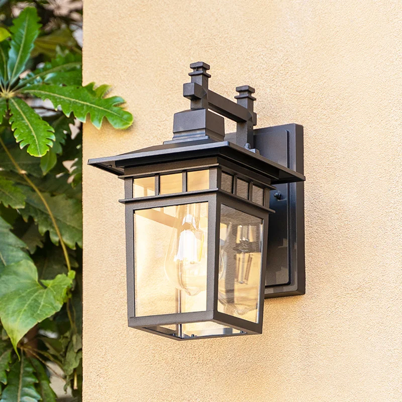 Outdoor Waterproof Solar Wall Lamp for gardens and patios, providing bright, energy-efficient, and weatherproof lighting