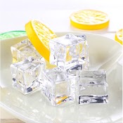 Set Đá Chụp Ảnh Acrylic Trong Suốt - Viên Đá Giả Trang Trí