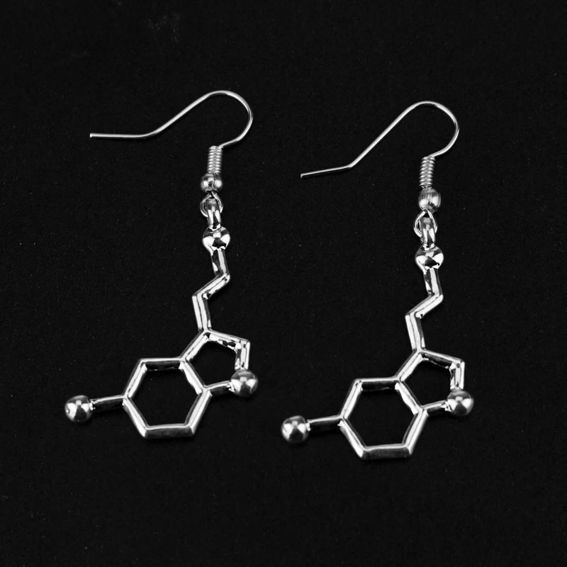 Fashion Molecule Helix Jednostavne Naušnice — Svakodnevna elegancija. Lagane i udobne, sa jedinstvenim dizajnom. Savršen dodatak za svaku kombinaciju.