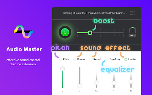 Sound Booster & Pro equalizer- Audio Master