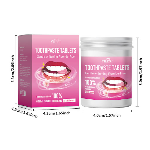 Title 11, All English Solid Toothpaste Tablets Portable f...
