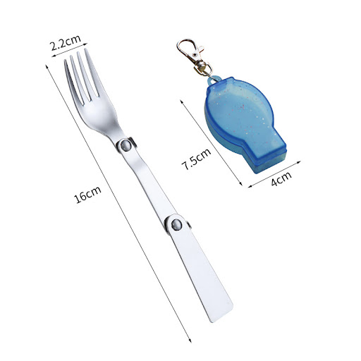 Title 5, Outdoor Portable Stainless Steel Folding Spoon....