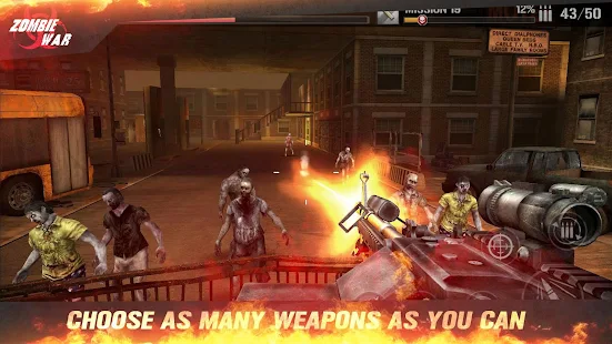 Zombie Defense Shooting: FPS Kill Shot hunting War para Android - Baixe o  APK na Uptodown